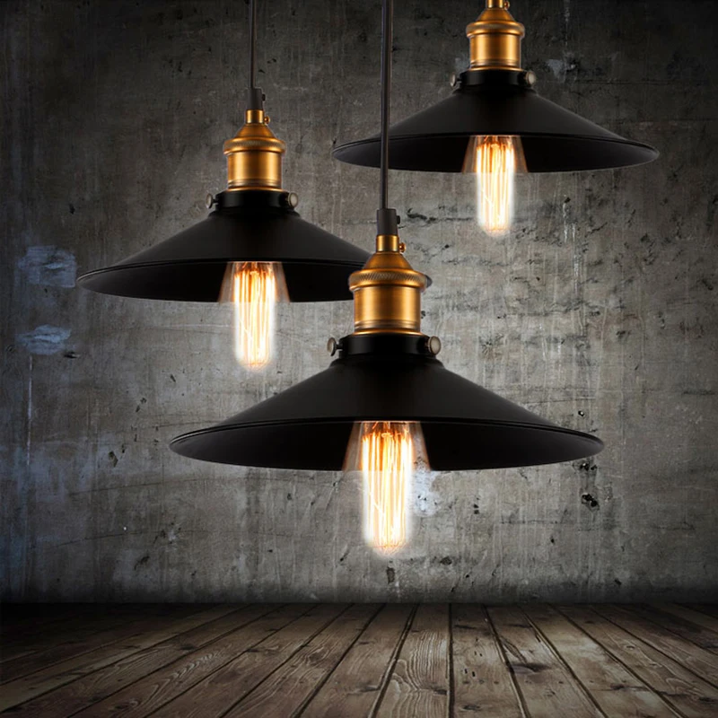 Винтажные подвесные светильники промышленные лофт американский ретро лампы Креативный ресторан столовая лампа подвесной бар E27 hanglamp