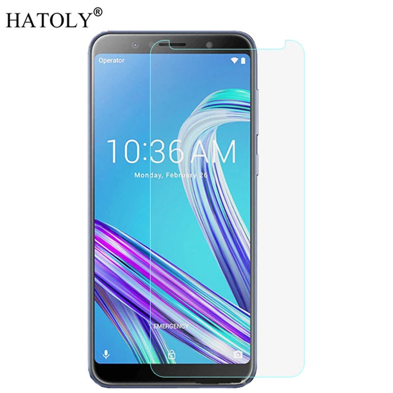 Закаленное стекло Asus Zenfone Max Pro M1 ZB601KL тонкая пленка 9H Защитная для экрана