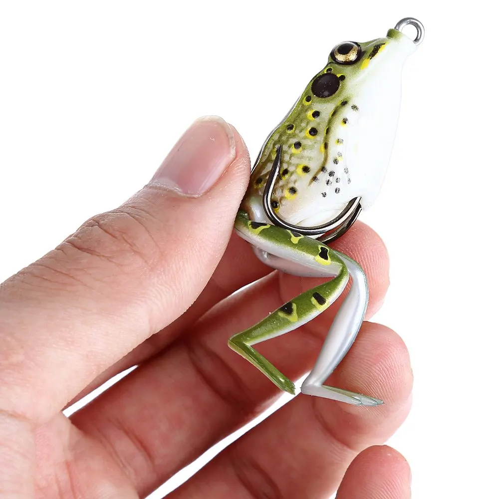 Buy Freshwater Ray Frog Fishing Lure Hooks Soft