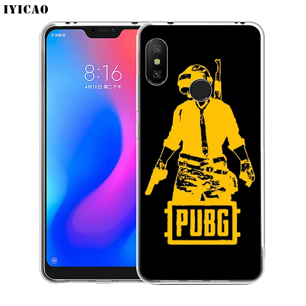 Мягкий силиконовый чехол для телефона IYICAO PUBG для Xiaomi Redmi 4A 5A 6A Note 7 6 5 Pro Plus Redmi 4X 5A Prime