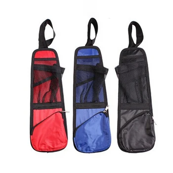 

CHIZIYO 3 Colors Car Seat Bag Storage Multi Pocket Organizer Car Seat Side Bag Car Accessories For Drinks Phone Charger