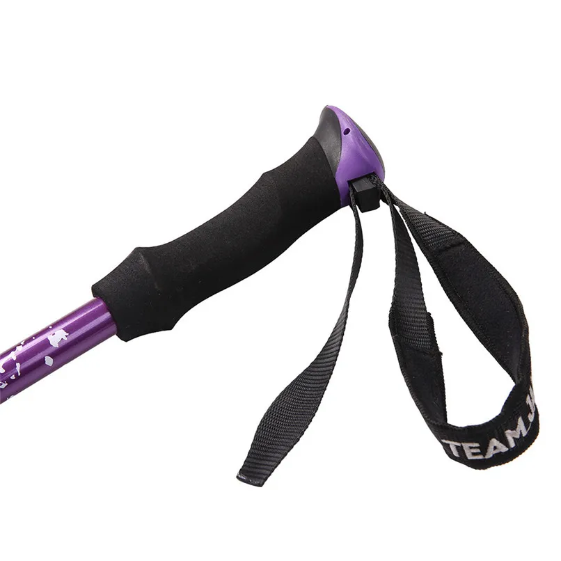 Walking Stick Hiking Climbing multi-purpose trekking pole Aluminum Alloy Alpenstock 63cm-135cm #2o30#F (1)
