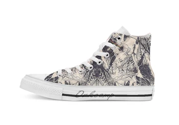 

Envision Novelty Design breathable casual High Top lace-up Canvas shoes sneakers