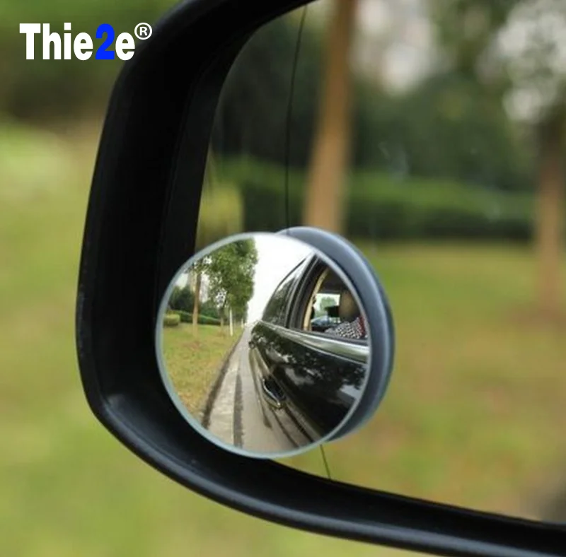 Авто 360 широкоугольное круглое выпуклое зеркало для автомобиля с боковыми глазами слепое зеркало с широким зеркалом заднего вида небольшое круглое зеркало