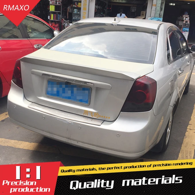 

For chevrolet optra Spoiler ABS Material Car Rear Wing Primer Color Rear Spoiler For chevrolet optra Spoiler 2008-2013