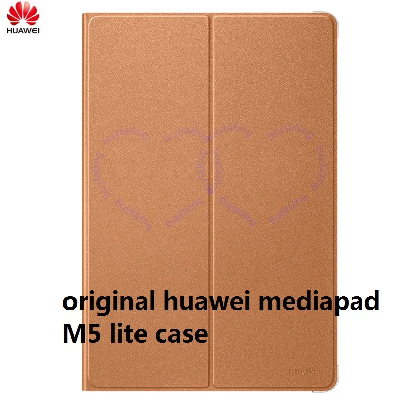 

100% Original Huawei MediaPad M5 Lite Smart Sleep/Wake up pu Leather Flip Case Stand Shockproof Cover For Mediapad M5 lite 10.1"