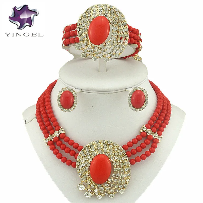 large african bead necklace