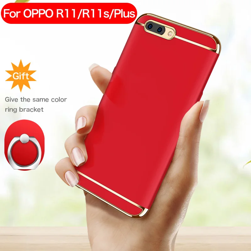 Для OPPO R11/R11 плюс R11S случае isido Роскошные модные гальваническим Рамки ультра
