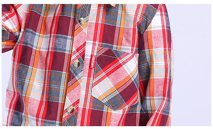 fashion child baby big boy shirt long sleeve spring 2018 plaid tops children school clothing cotton kids school shirts for boys blouses clothes 5 6 7 8 9 10 11 12 13 14 15 years little big teenage boys baby shirt teenage tops clothing (5)