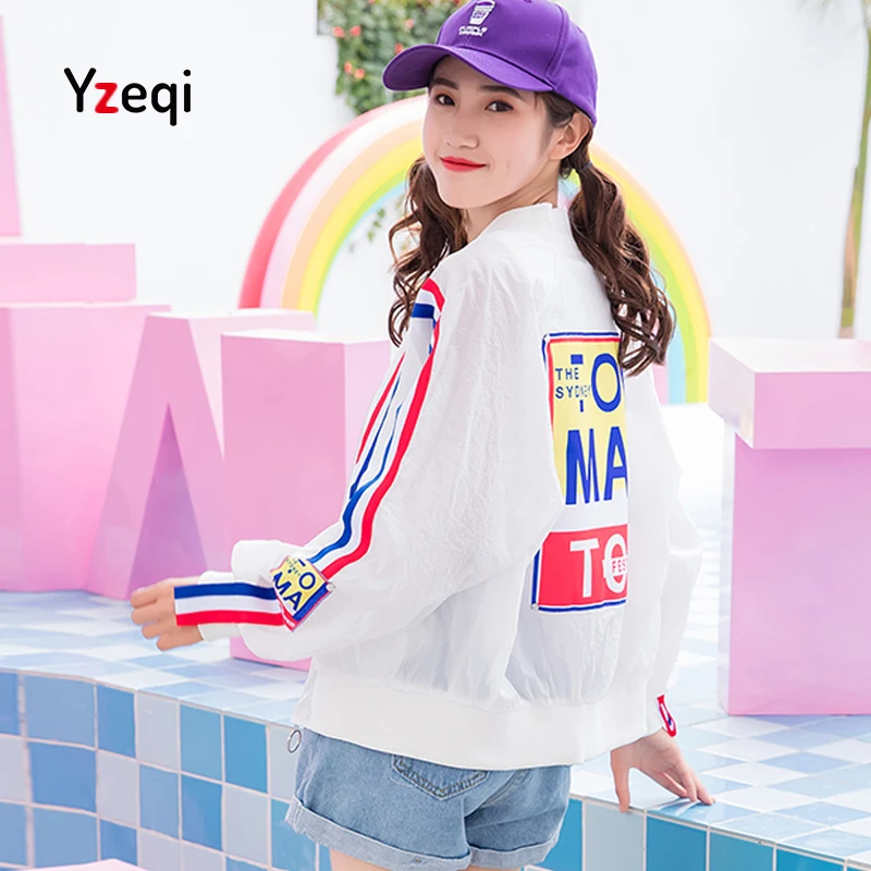 Yzeqi куртка женская 2018New бейсболка с солнцезащитным козырьком цвет блок
