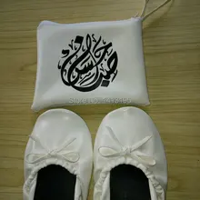 Цветные женские домашние балетки; мягкие балетки на плоской подошве с сумочкой