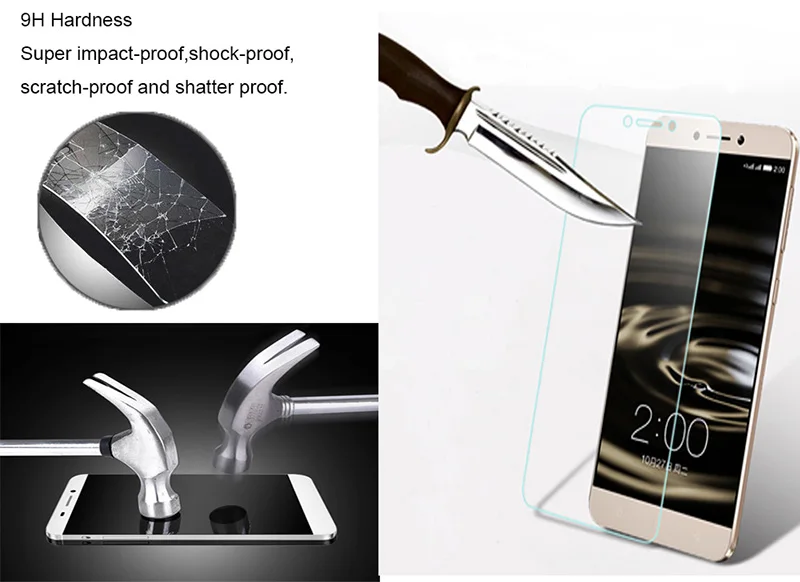 Закаленное стекло 9H для LeEco Le Max 2 Le2 X527 Le1 Cool 1 1S Cool1 Cool1S X620 X626 X900 X622 защитная пленка