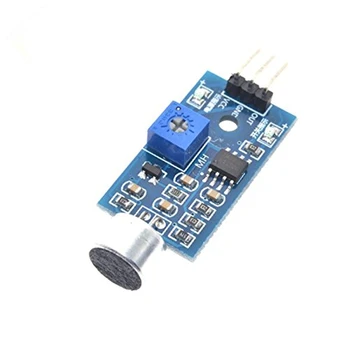 

ShenzhenMaker 10pcs Sound Detection Sensor Module Sound Sensor Intelligent Vehicle
