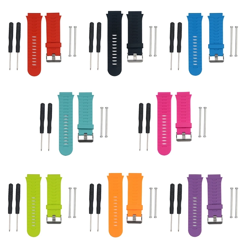 

Replacement Silicone Watch Band Wrist Strap And Tool for Garmin Forerunner 920XT