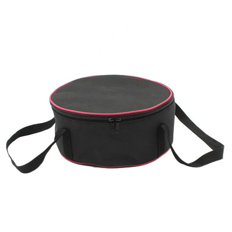 Large Outdoor Camping Bowl Pan Set Picnic Barbecue Kitchen Utensils Round Storage Pot Bag