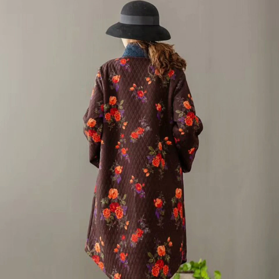 1 Image 3 Nouvelle Velours 2 6 Laine Qualité image Top Chaud Z1021 De Mode image Fleur Haute Hiver Classique Femmes Arrivée 2018 Design Manteau 5 Femelle 4 image 7 Zyfpgs image image image ZS7RHR