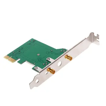 

2019 NEW 1Set 1200Mbps Wireless WiFi Network Card Bluetooth 4.0 Dual Band PCI-Express Adapter Desktop Card