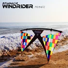 free shipping high quality mosaic quad line  stunt kite with handle line outdoor toys flying Freilein kite eagle kevlar hot sell