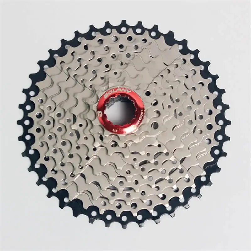 BOLANY велосипед свободного колеса 9 скорость 11 40T MTB Горный шоссейный сталь Casette