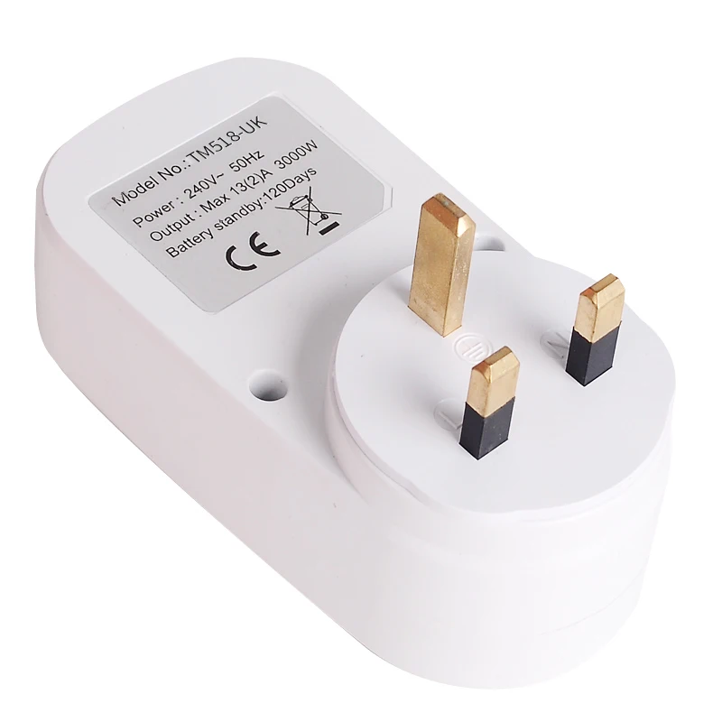 UK Plug British Outlet 7 Days Weekly Programmable Digital Plug Socket Timer Switch Time Relay Wall Clock Power AC 230V 220V 50Hz 6