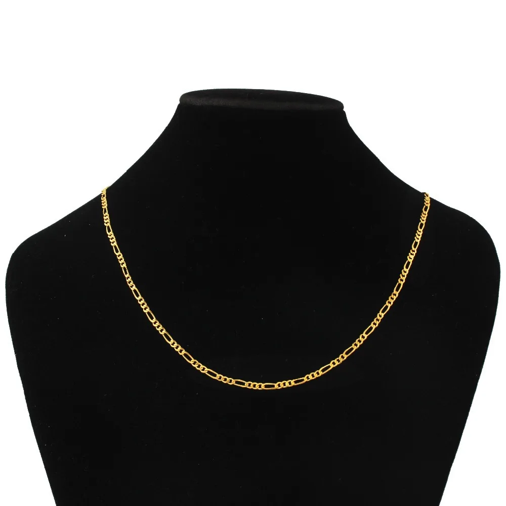 Vintage Figaro Gold Chain For Men Women 