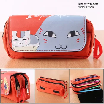 

Natsume Yuujinchou Anime Nyanko Sensei Portable Cosmetic Bag Boy Girl Stationery Bag