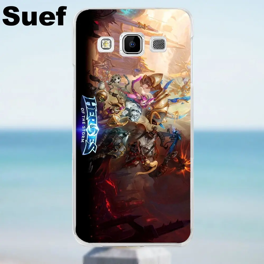 Suef &quotHeroes of the Storm&quot Мягкий ТПУ узор для Galaxy Alpha Core Prime Note 2 3 4 5 S3 S4 S5 S6 S7 S8 mini edge Plus|s7