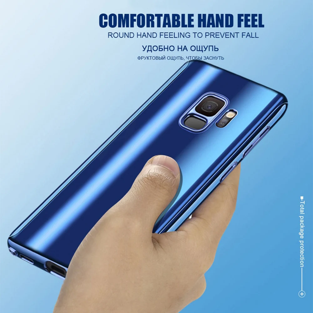 10-BALMORA-360-Full-Cover-Plating-Mirror-Case-For-Samsung-Galaxy-S9-S8-Plus-Note-8 s7 s7ege