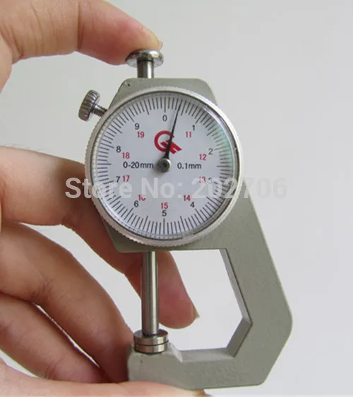 0 20mm leather Thickness Gauge thickness tester thickness gauge dial