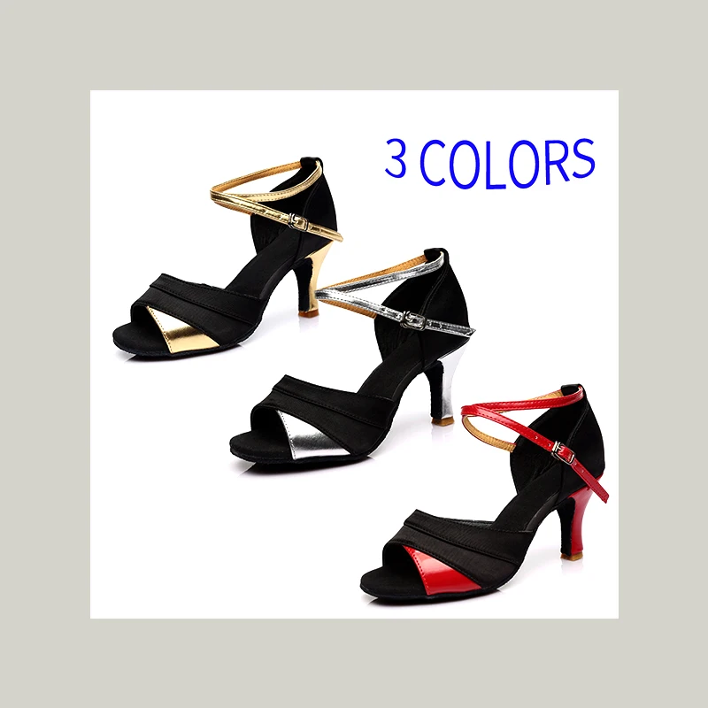 Alharbi/Женская обувь из сатина/PU искусственной кожи; Лидер продаж; Новинка; туфли для латинских танцев на каблуке; танцевальный зал для самбы для девочек; мягкие туфли для танцев