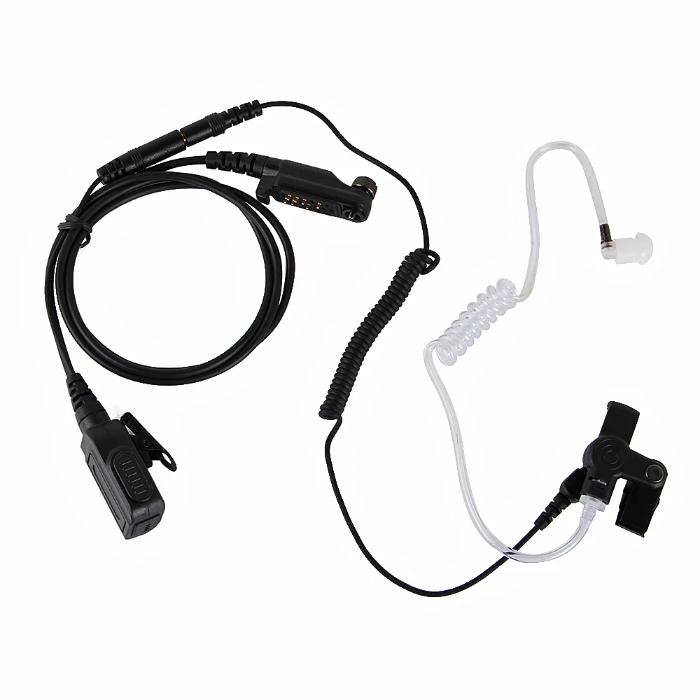Walkie Talkie Earpiece Microphone for Hytera HYT PD680/PD602/PD685/PD662 X1e X1p Two Way Radio