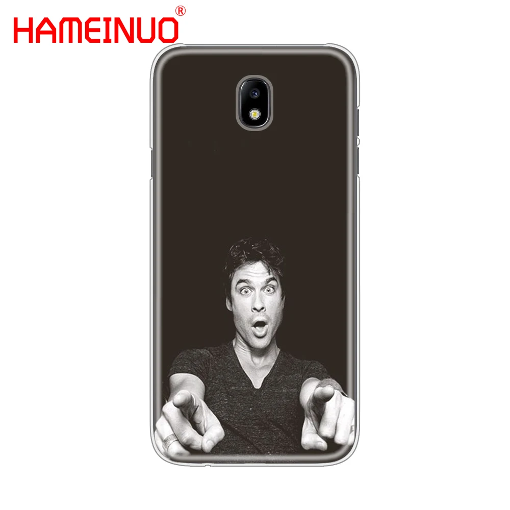 HAMEINUO Дневники вампира Иан Сомерхолдер Чехол для телефона Samsung Galaxy J3 J5 J7 2017 J527 J727 J327