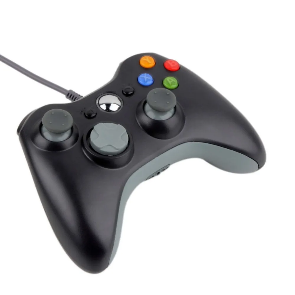 USB Wired font b Joypad b font Gamepad Controller For Microsoft for Xbox Slim 360 for