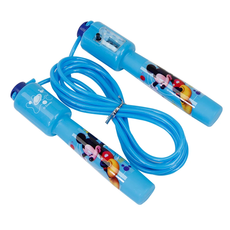 DISNEY Mickey mouse Electronic Counting Ship Jump Rope Kid Cartoon Fitness Exercise Workout Gym Adjustable Skipping For Children (1)