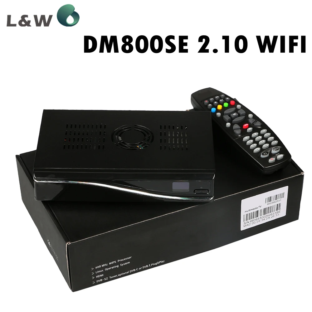 DM800HD SE Wifi Satellite Receiver DM800se DM800HD se SIM2.10 BCM4505 800SE with WIFI best quality Free shipping 