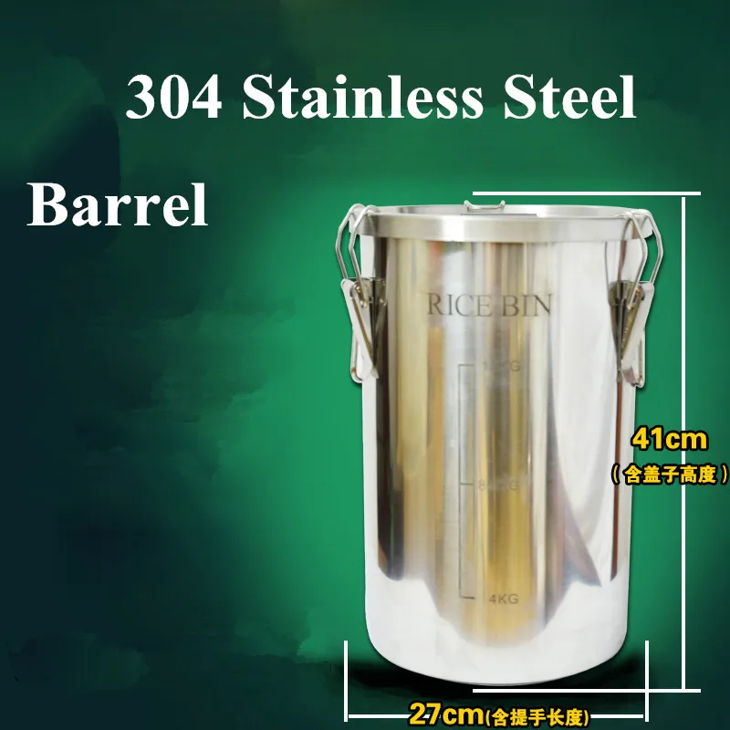 

2 Appearance 5L~45L Stainless Steel Sealing Fermenters Food Grade Wine Fermented 1.0mm Thicken Homebrew Wine Barrel