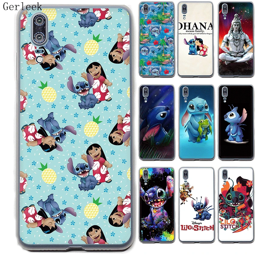 Чехол Desxz Lilo и Stitch для Huawei P8 P9 P10 Lite P20 P30 P2 Pro Жесткий Чехол|Чехлы-накладки| |