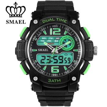

New Fashion Sports Men Watches Luxury Brand LED Electronic Digital Watch 5ATM Waterproof Outdoor Men Wristwatches Sports Watches