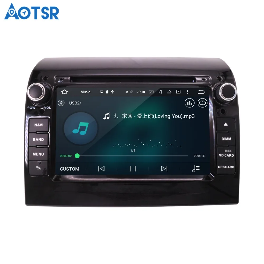 Sale Aotsr Android 8.1 GPS navigation Car DVD Player For FIAT DUCATO 2011-2015 multimedia 2 din radio recorder 4GB+32GB 2GB+16GB 5