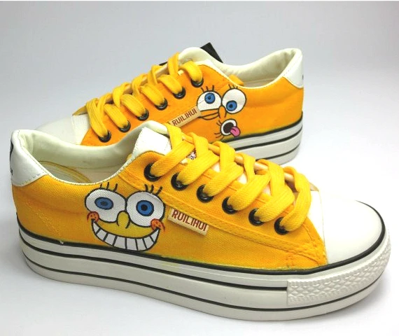 sepatu spongebob