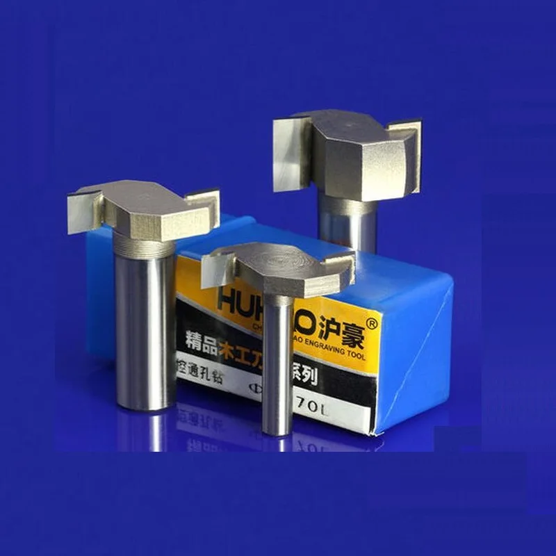 1pc Proffesional Grade Tungsten Carbide Woodworking T Shape Slot