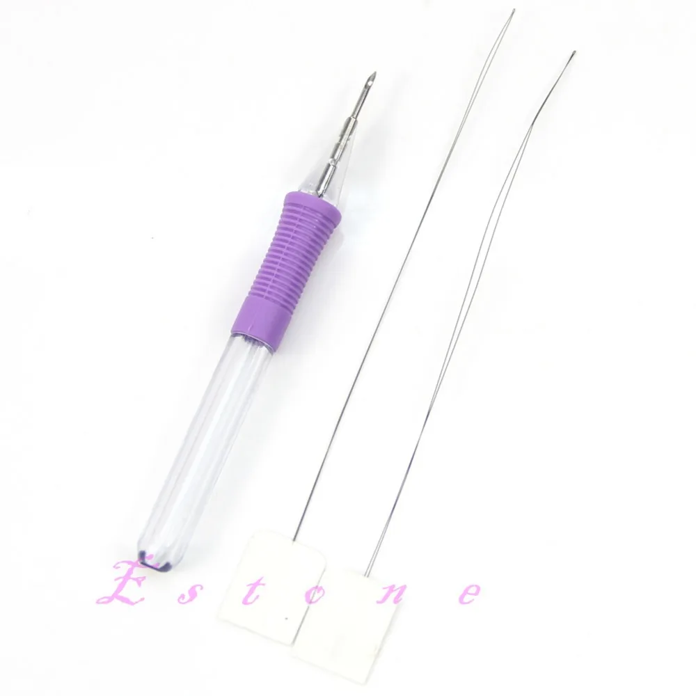 

1Set Embroidery Felting Punch Needle Tool And Threader For Beginner Sewing