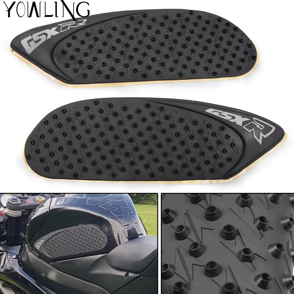 

Motorcycle Anti slip Tank Pad 3M Side Gas Knee Grip Traction Pads Protector Sticker For Suzuki GSX-R GSXR600/750 2006 2007 K6 K7