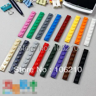 

rebrickable 3460 Plate 1x8 compatible accessory bricklink DIY building block Assembles Particles brickset