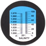 Refratômetro à mão Brix, hidrômetro ótico 0-32%