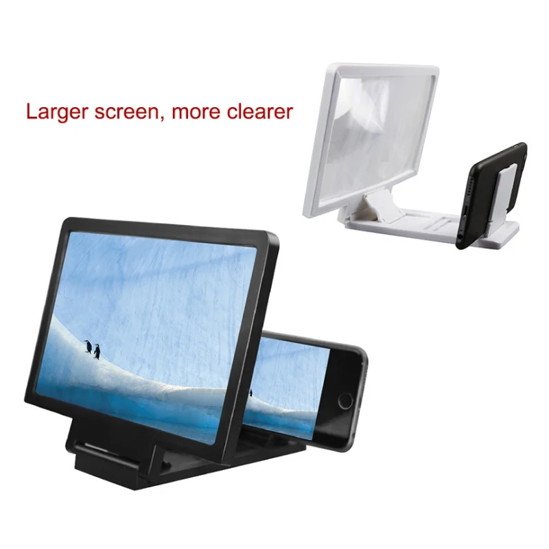 Eyes Protection Holder Wholesale Magnifying Glass HD Stand 3D Screen Amplifier Mobile Phone