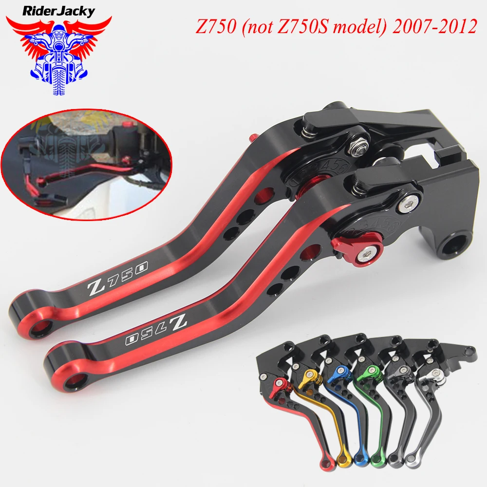

MIX Color 147MM Adjustable Short Motorcycle Brake Clutch Lever For Kawasaki Z 750 Z750 (not Z750S model) 2007-2012 2010 2011 09