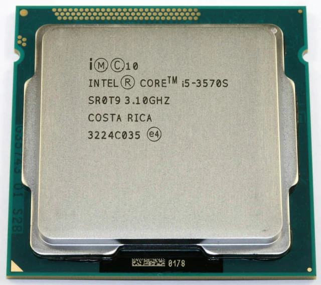 Intel Core I5 3570S Processor Quad Core 3.1GHz L3=6M 65W