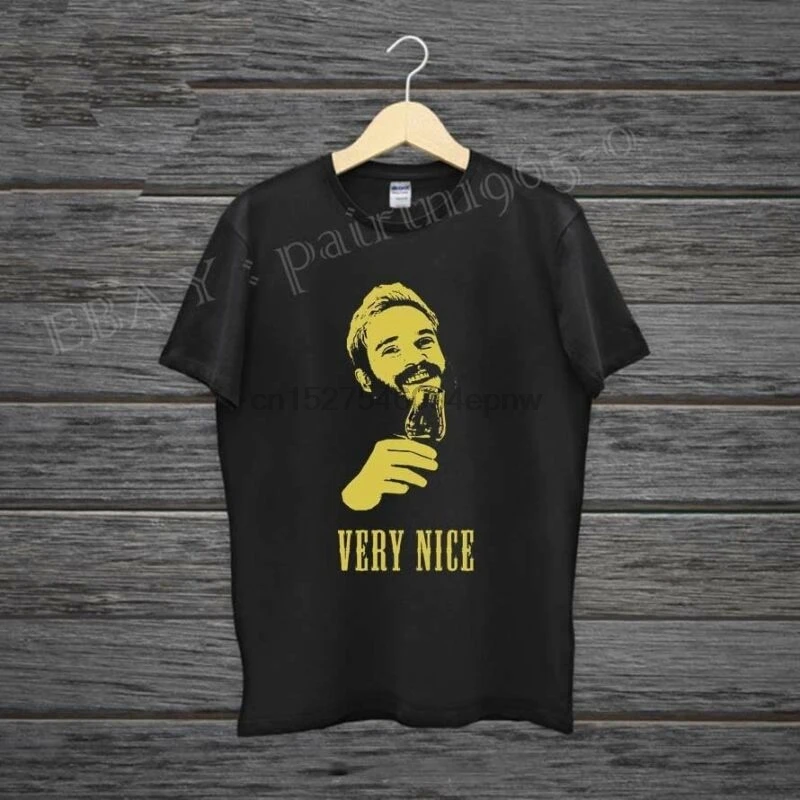 

Pewdiepie Very Nice Men's T-Shirt Black Short Sleeve(1)
