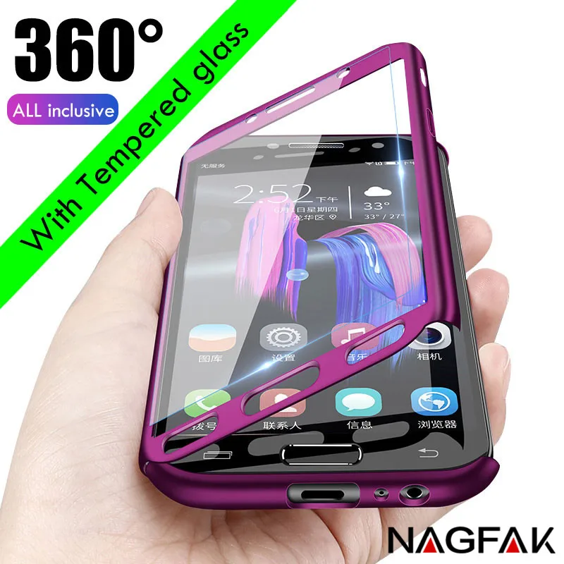 

anti-knock 360 full cover case For Xiaomi Redmi 4X 4A Note 5 5A Screen Protector Cover For Xiaomi Redmi Note 5 Pro 5 Plus Case